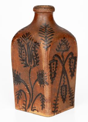 Tea Canister / Made by E White / January 1st 1846, Ezra White, Mercer County, PA