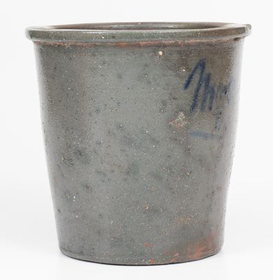 Very Rare Stoneware Presentation Flowerpot, Inscribed