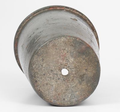 Very Rare Stoneware Presentation Flowerpot, Inscribed