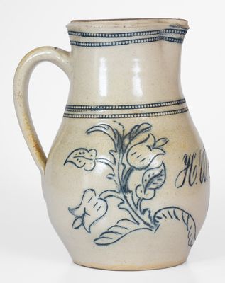 Fine "H.W. Hofmann / 1897" Presentation Pitcher, Remmey Pottery, Philadelphia, PA