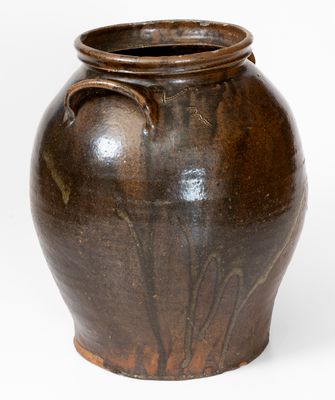 Three-Gallon Stoneware Jar, "Lm," David Drake at Lewis Miles' Stony Bluff Manufactory, Edgefield, SC