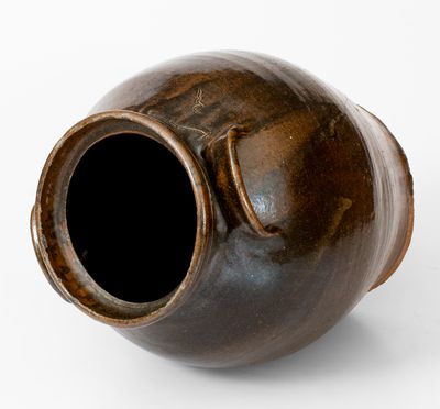 Three-Gallon Stoneware Jar, "Lm," David Drake at Lewis Miles' Stony Bluff Manufactory, Edgefield, SC