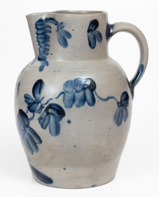 Rare and Fine 1 1/2 Gal. Baltimore, MD Stoneware Pitcher Inscribed