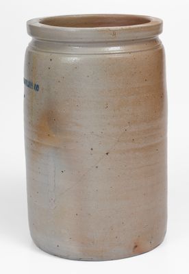Rare LOCUST GROVE, MD Eastern Shore Advertising Jar Marked P. HERRMANN / BALTO.