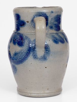 Fine 1/4 Gal. Stoneware Cream Pitcher, Chester County, PA prigin