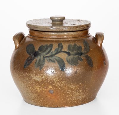 Attrib. Coffman Family, Rockingham County, VA Stoneware Preserve Jar