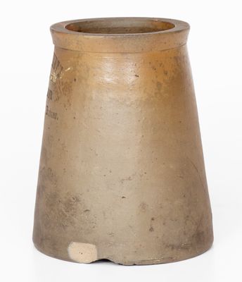 JOHN HUNT'S / PREMIUM / CIDER / Apple Butter Stoneware Jar