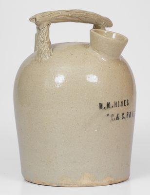 Ohio Stoneware Harvest Jug Stenciled