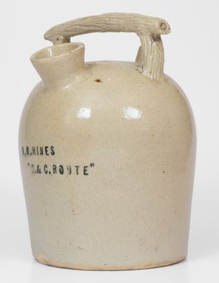 Ohio Stoneware Harvest Jug Stenciled