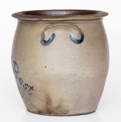 Exceedingly Rare D Ack / Mooresburg PA 2 Gal. Stoneware Jar Inscribed