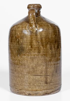 Rare Shimuel Timmerman, Lanier County, GA Stoneware Jug, Stamped