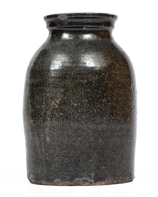 Very Rare Stoneware Jar by Greenville County, SC African-American Potter RICH WILLIAMS