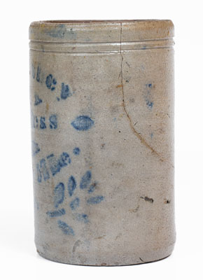 McCarthey & Bayless, Louisville, Kentucky Stoneware Canning Jar
