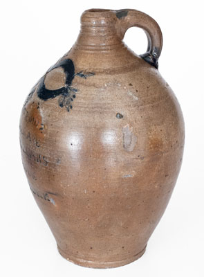 Rare and Important COMMERAW'S / STONEWARE / CORLEARS / HOOK / N. YORK Jug