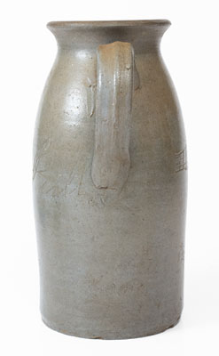 Extremely Rare Putnam County, Tennessee Stoneware Jar: "Barr's Potter Kiln," Jacob C. Barr