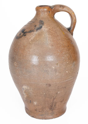 C. CROLIUS / MANUFACTURER / MANHATTAN-WELLS / NEW-YORK Stoneware Jug