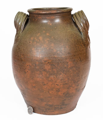 Greene County, Tennessee Salt-Glazed Stoneware Jar, circa 1850-1870