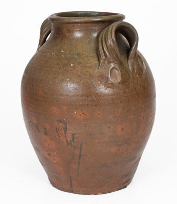Greene County, Tennessee Salt-Glazed Stoneware Jar, circa 1850-1870