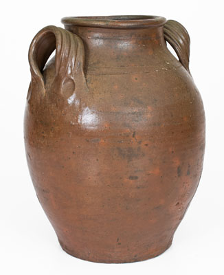 Greene County, Tennessee Salt-Glazed Stoneware Jar, circa 1850-1870