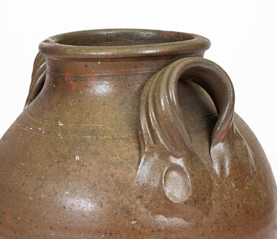 Greene County, Tennessee Salt-Glazed Stoneware Jar, circa 1850-1870
