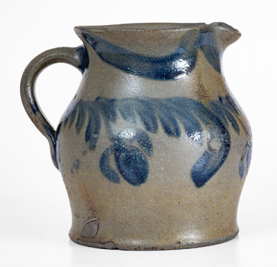 Rare Squat-Form attrib. Decker Pottery (Washington County, TN) Stoneware Pitcher
