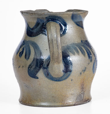 Rare Squat-Form attrib. Decker Pottery (Washington County, TN) Stoneware Pitcher