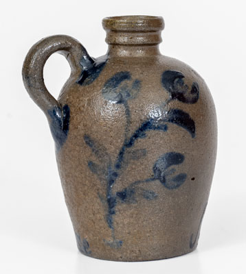 Exceptional Small-Sized Stoneware Presentation Jug attrib. G. & A. Black (Somerfield, PA), Inscribed "Joseph Kernouse"