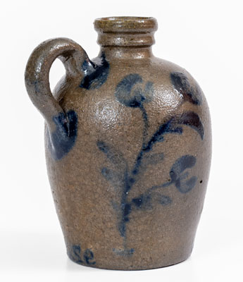 Exceptional Small-Sized Stoneware Presentation Jug attrib. G. & A. Black (Somerfield, PA), Inscribed "Joseph Kernouse"