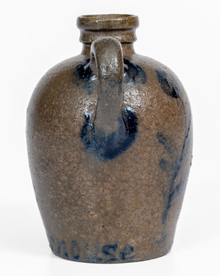 Exceptional Small-Sized Stoneware Presentation Jug attrib. G. & A. Black (Somerfield, PA), Inscribed "Joseph Kernouse"
