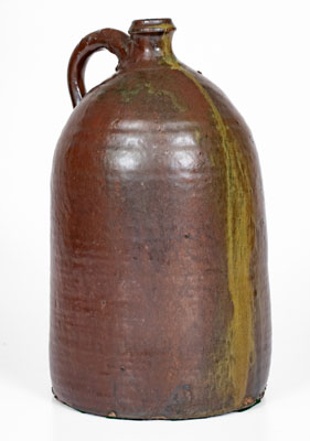 Glazed Stoneware Jug, Stamped
