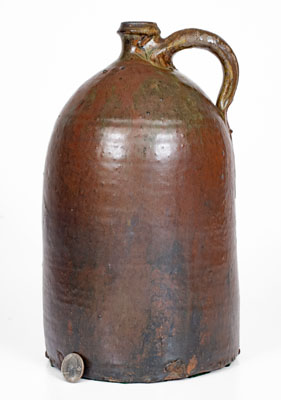 Glazed Stoneware Jug, Stamped