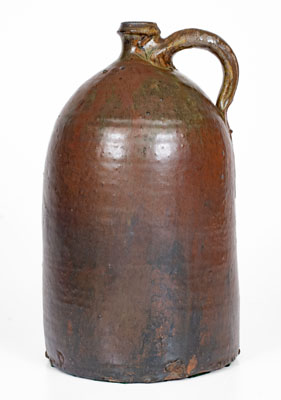 Glazed Stoneware Jug, Stamped