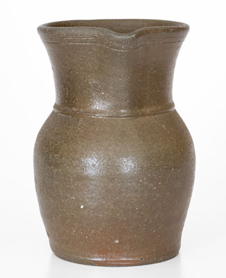 Small-Sized Salt-Glazed Stoneware Pitcher Inscribed "H A W," Southwestern VA or Eastern TN
