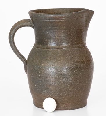 Small-Sized Salt-Glazed Stoneware Pitcher Inscribed "H A W," Southwestern VA or Eastern TN