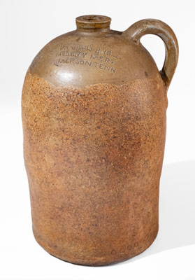 VANDEN BROS / WHISKEY MER[chant] / JACKSON, TENN Advertising Jug