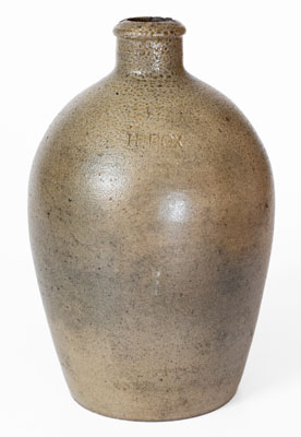 H. Fox (Himer Fox, Chatham County, NC) 1 Gal. Stoneware Jug