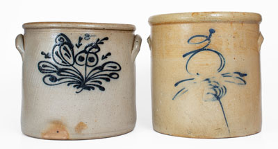 Lot of Two: 3 Gal. American Stoneware Crocks