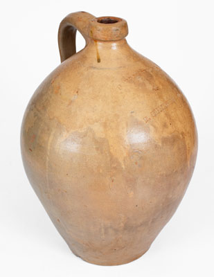 4 Gal. B. EDMANDS & CO. (Charlestown, MA) Ovoid Stoneware Jug