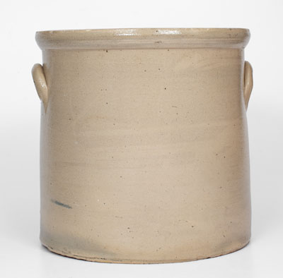 4 Gal. NEW YORK STONEWARE CO. / FORT EDWARD, NY Stoneware Crock w/ Large Bird