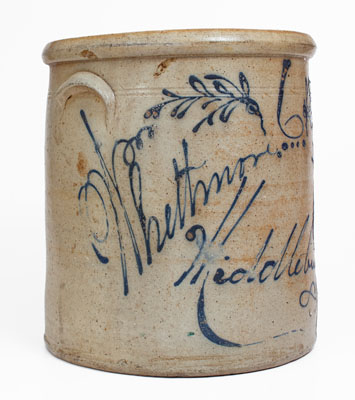 Rare "Whittmore, Robinson & Co. / Middlebury / Ohio" Stoneware Jar
