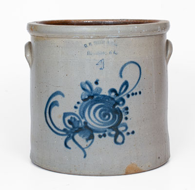 O.H. SMITH & BRO. / FLEMINGTON, NJ Stoneware Crock