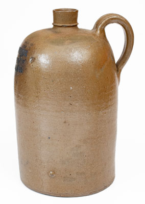 Rare York, PA Stoneware Advertising Jug, Baltimore, MD origin