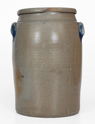 Rare Cumberland, MD Advertising Jar by James Hamilton (Greensboro, PA)