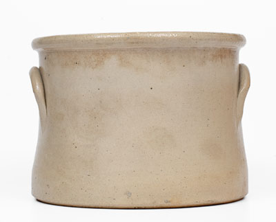 J. & E. NORTON / BENNINGTON, VT Stoneware Crock w/ Rooster Decoration