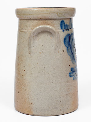 Small-Sized Stoneware Churn w/ Elaborate Decoration attrib. Somerset Potters Works, MA