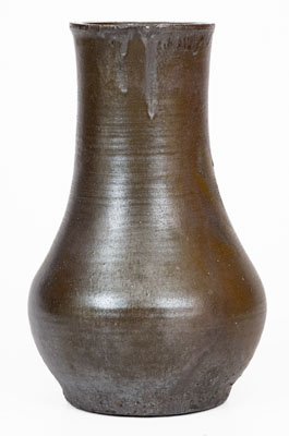 Unusual Stoneware Vase: William W. Cline / Hartford / Indiana / July 26th 1906