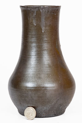 Unusual Stoneware Vase: William W. Cline / Hartford / Indiana / July 26th 1906