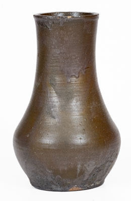 Unusual Stoneware Vase: William W. Cline / Hartford / Indiana / July 26th 1906