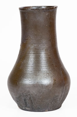 Unusual Stoneware Vase: William W. Cline / Hartford / Indiana / July 26th 1906