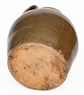 Scarce L. MILES (Edgefield District, SC) Stoneware Jar w/ Wooden Lid